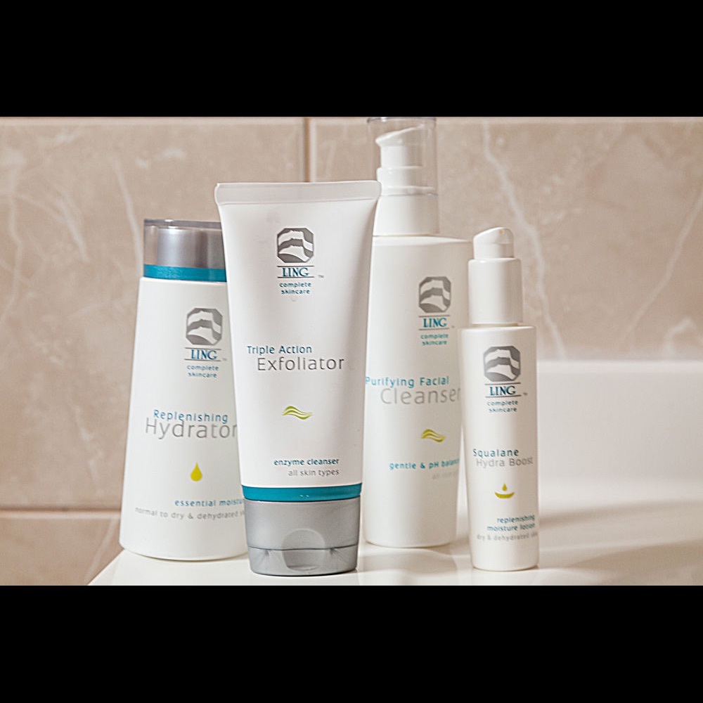 ISO Full Sized LING New York skin care products!
